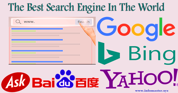 Top 8 Popular Search Engines In The World (Updated 2018)